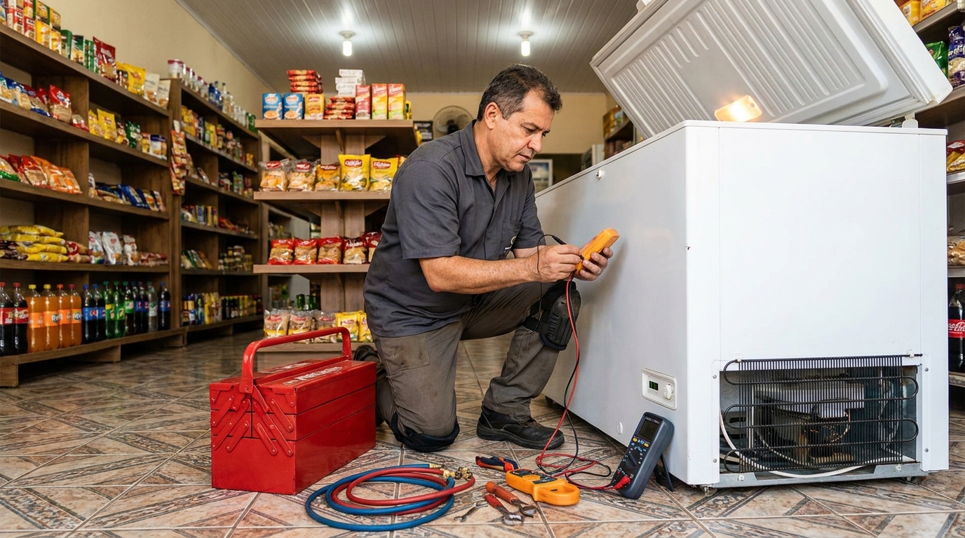 Conserto de Freezer em Ponta Grossa-PR
